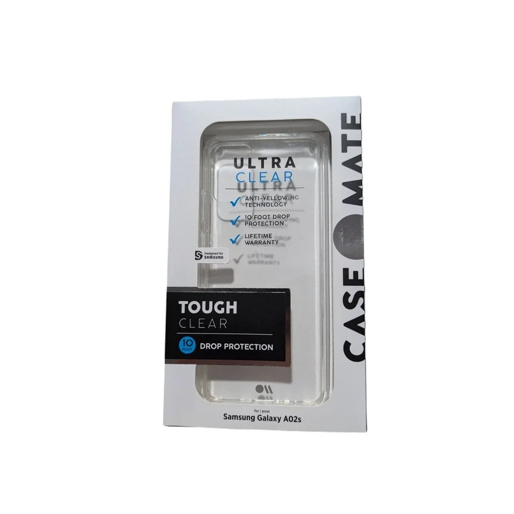 Case-Mate Tough Clear Series Hard Case for Galaxy A02S - Clear W1